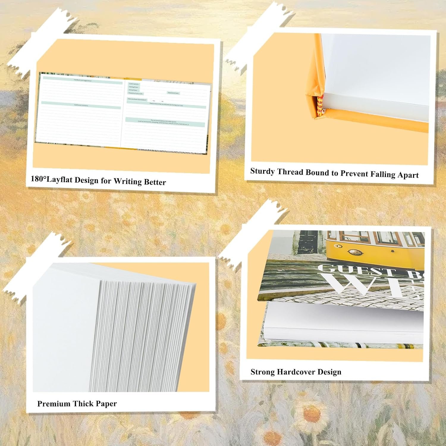 Visitor Guest Book for Airbnb, Cabin, Visitor Guest Book for Vacation Home, Airb... 4 Visitor Guest Book for Airbnb, Cabin, Visitor Guest Book for Vacation Home, Airb... - Image 4