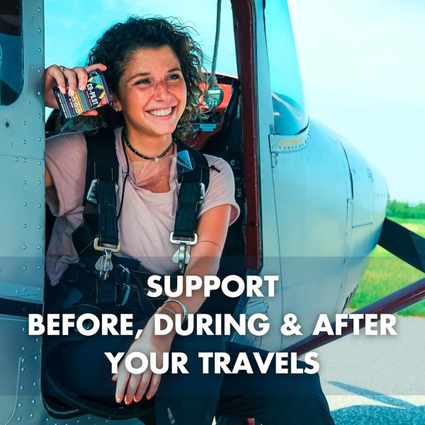 Supplement 2 Pack: Jet Lag Prevention + Ashwagandha, Rhodiola, D3+ for Immune Su... - Image 9