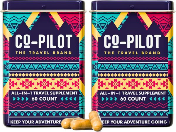 Supplement 2 Pack: Jet Lag Prevention + Ashwagandha, Rhodiola, D3+ for Immune Su... - Image 2