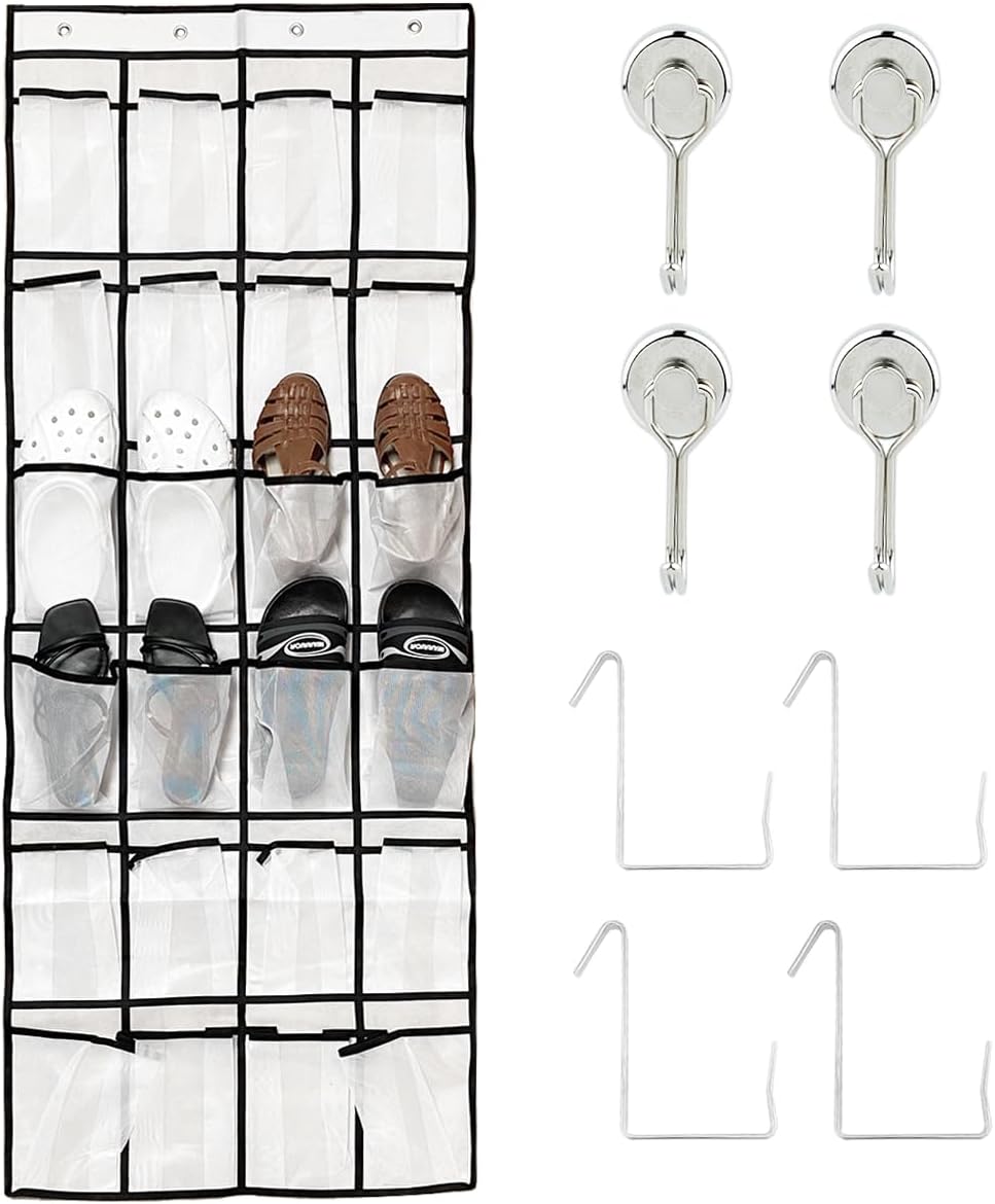 Cruise Essentials Over the Door Shoe Organizer Holder Magnetic Hooks for Cabin,D... 2 Cruise Essentials Over the Door Shoe Organizer Holder Magnetic Hooks for Cabin,D... - Image 2