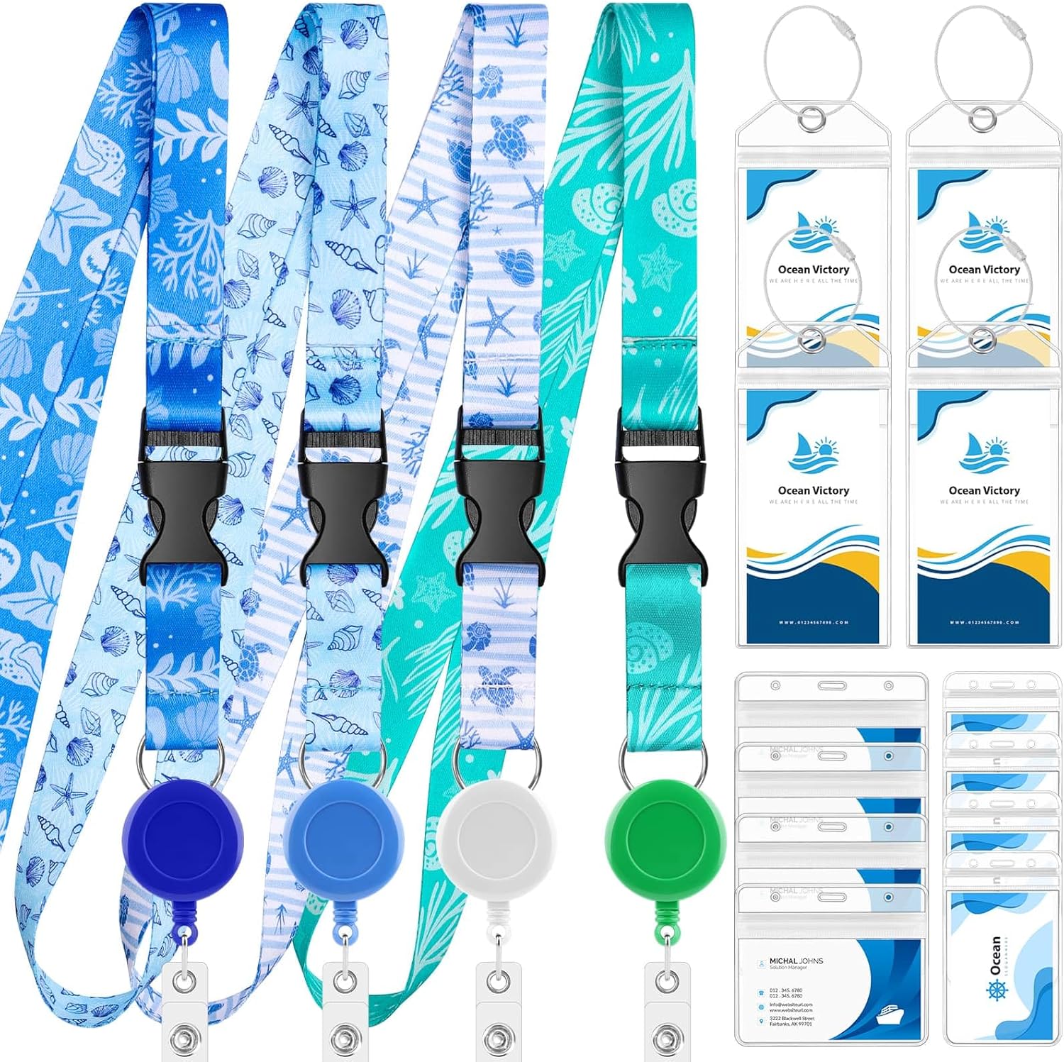 Cruise Luggage Tag Holders with Cruise Lanyard for Ship Cards Adjustable Cruise ... 2 Cruise Luggage Tag Holders with Cruise Lanyard for Ship Cards Adjustable Cruise ... - Image 2