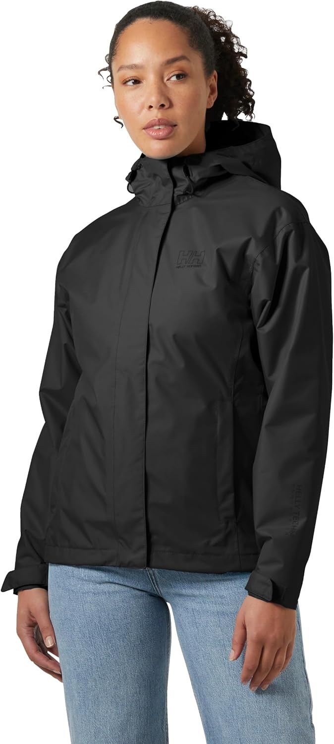 Helly Hansen Women's Seven J Waterproof, Windproof, and Breathable Rain Jacket w... 2 Helly Hansen Women's Seven J Waterproof, Windproof, and Breathable Rain Jacket w... - Image 2