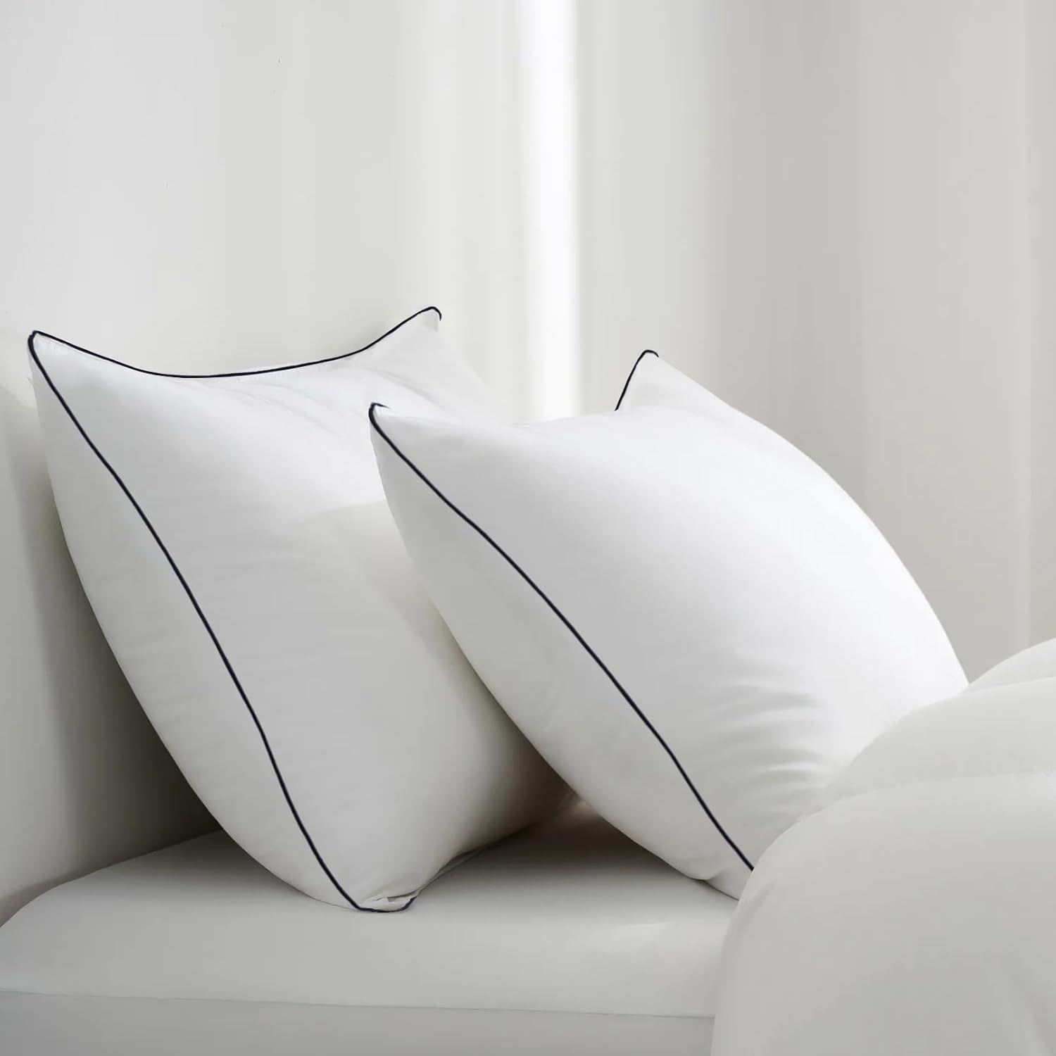 Hotel Collection Bed Pillows for Sleeping 2 Pack Queen Size Cooling Pillows Set ... 4 Hotel Collection Bed Pillows for Sleeping 2 Pack Queen Size Cooling Pillows Set ... - Image 6