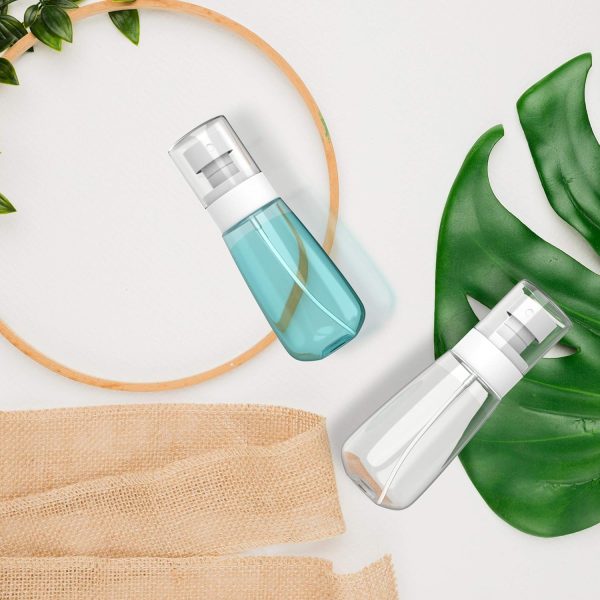 Pack 2 Small Spray Bottle Travel Size 2oz/60ml - Fine Mist Mini Empty Spray Bott... - Image 7