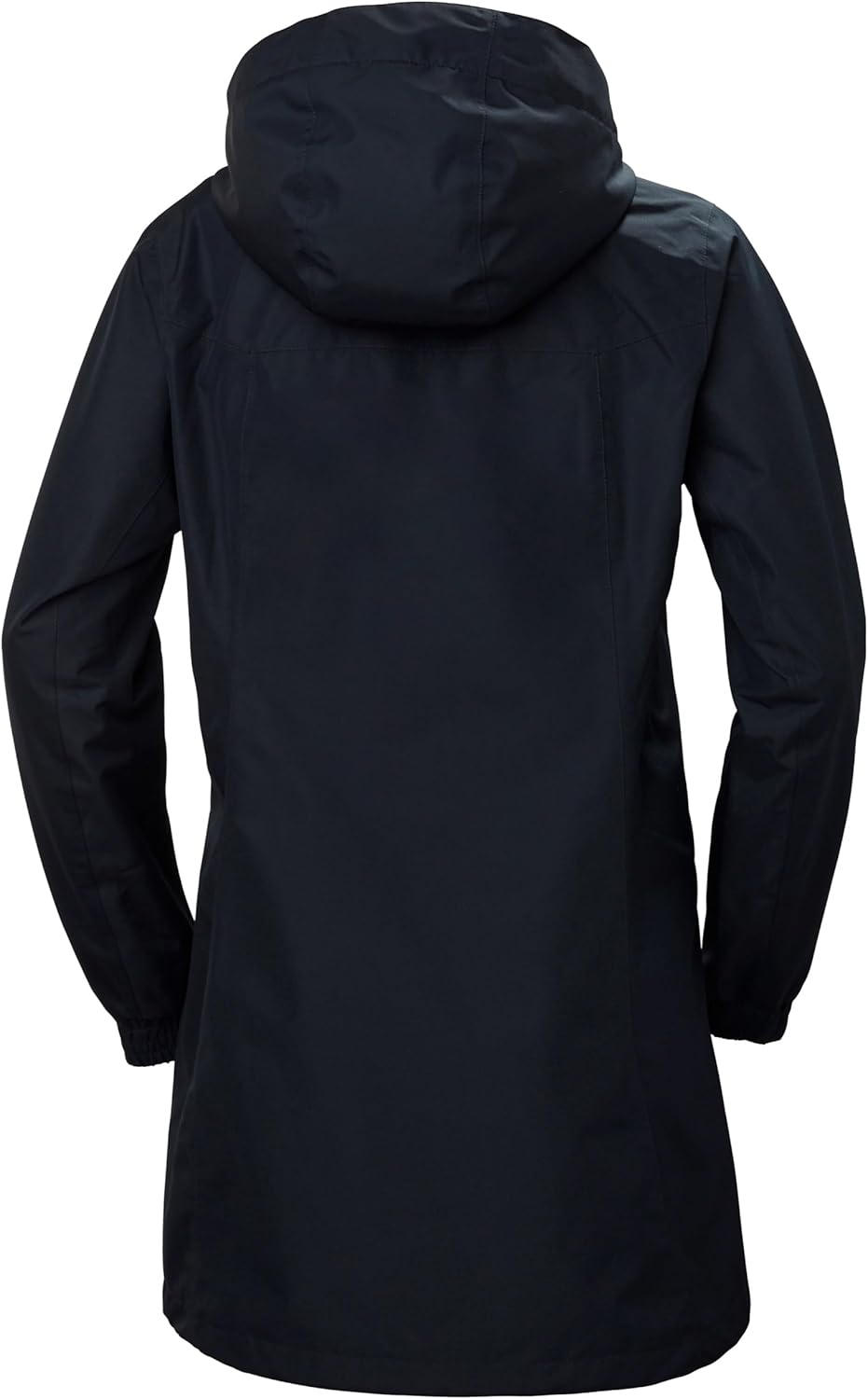 Helly-Hansen Womens Aden Waterproof Breathable Hooded Long Rain Jacket 4 Helly-Hansen Womens Aden Waterproof Breathable Hooded Long Rain Jacket - Image 4