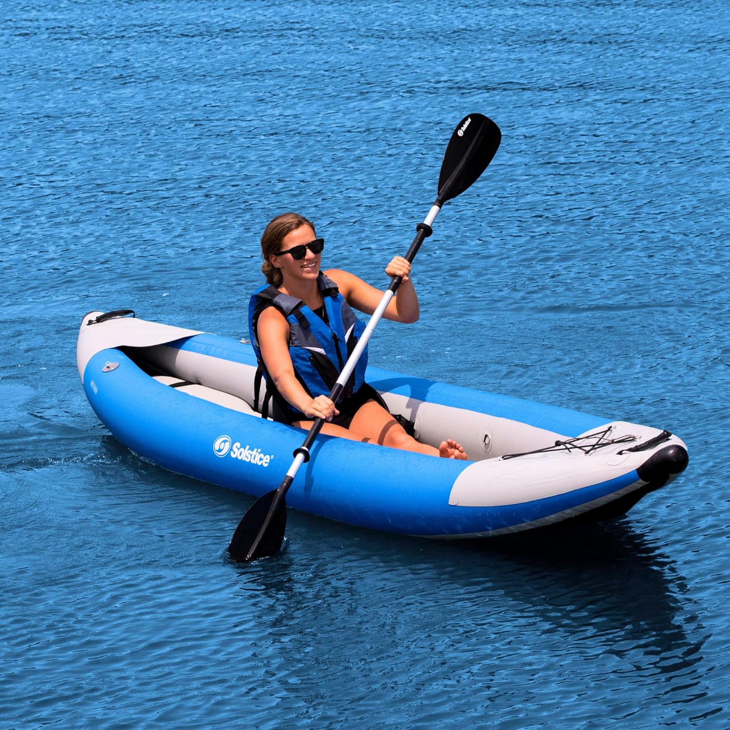 Solstice Flare 2 Person Kayak, Blue, one Size (29625) 3 Solstice Flare 2 Person Kayak, Blue, one Size (29625) - Image 3
