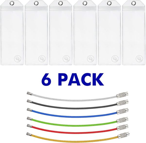 Cruise Luggage Tag Holders for Royal Caribbean and Celebrity Cruise Lines (Set o... - Image 6