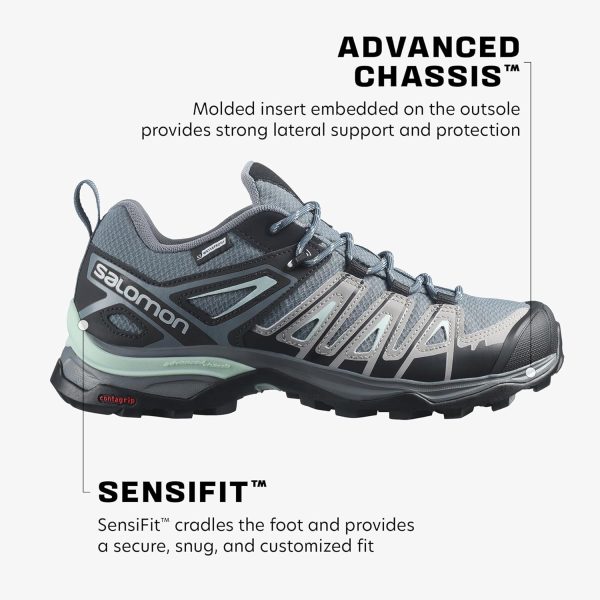 Salomon Women's X Ultra Pioneer Climasalomon Waterproof Hiking Shoe - Image 3