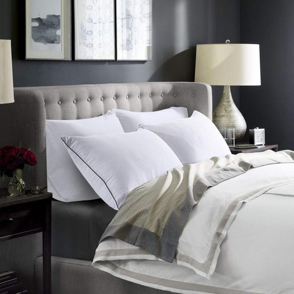 HUXMEYSON Pillows Standard Size Set of 4, Bed Pillows Set of 4, Down Alternative... - Image 4