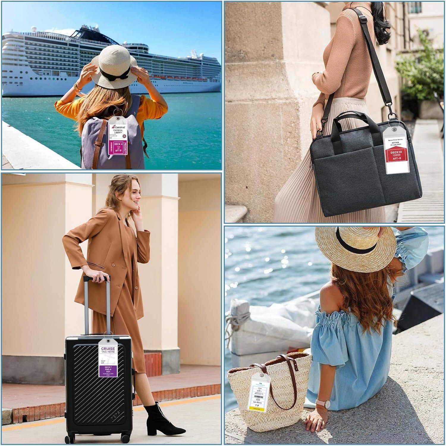 Cruise Luggage Tag Holder, Cruise Luggage Tag Holder can be Used for 2025Carniva... 4 Cruise Luggage Tag Holder, Cruise Luggage Tag Holder can be Used for 2025Carniva... - Image 4