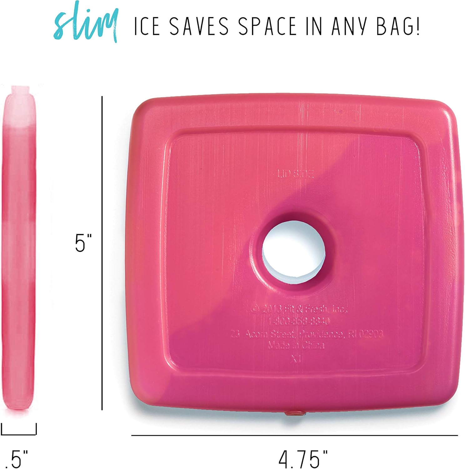 Cool Coolers by Fit + Fresh, Reusable & Long-Lasting Slim Ice Packs, Cold Packs ... 3 Cool Coolers by Fit + Fresh, Reusable & Long-Lasting Slim Ice Packs, Cold Packs ... - Image 3