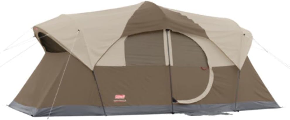 Coleman WeatherMaster 10-Person Tent with Rainfly & Room Divider, Spacious Weath... 2 Coleman WeatherMaster 10-Person Tent with Rainfly & Room Divider, Spacious Weath... - Image 2