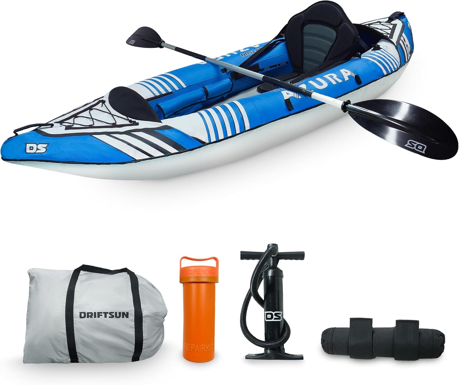 Driftsun Azura Inflatable Kayaking - Kayak Inflatable Boat for Adults 2 Driftsun Azura Inflatable Kayaking - Kayak Inflatable Boat for Adults - Image 2