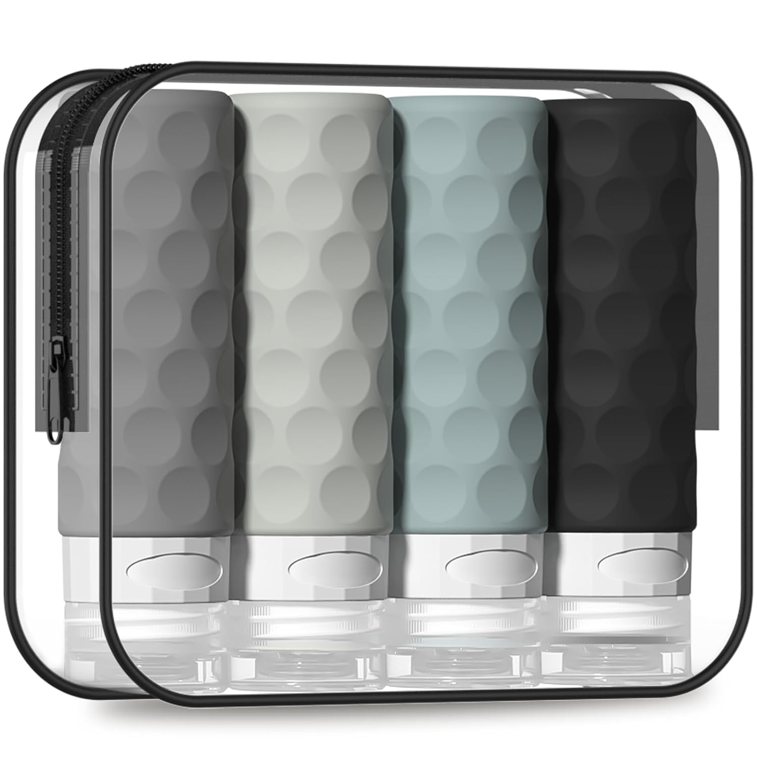 Travel Bottles for Toiletries, 4pcs Tsa Approved 3oz Travel Size Containers, BPA... 2 Travel Bottles for Toiletries, 4pcs Tsa Approved 3oz Travel Size Containers, BPA... - Image 2
