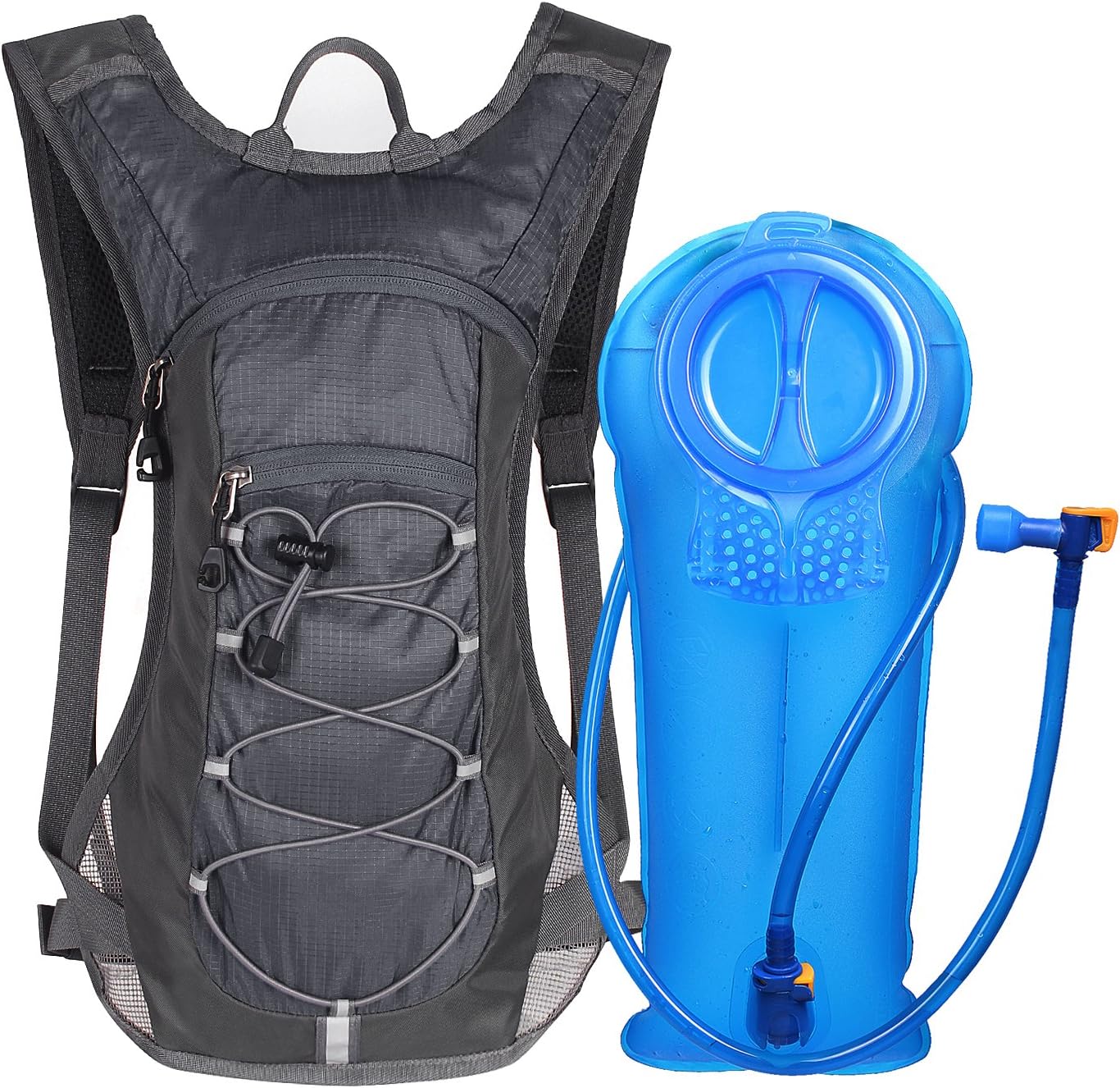 Unigear Hydration Pack Backpack with 70 oz 2L Water Bladder for Running, Hiking,... 2 Unigear Hydration Pack Backpack with 70 oz 2L Water Bladder for Running, Hiking,... - Image 2