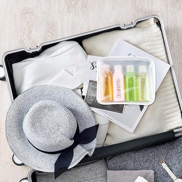 Cosywell Leakproof Squeeze Bottles Travel Kit - 4pc 3.4 oz TSA Approved for Sham... - Image 7