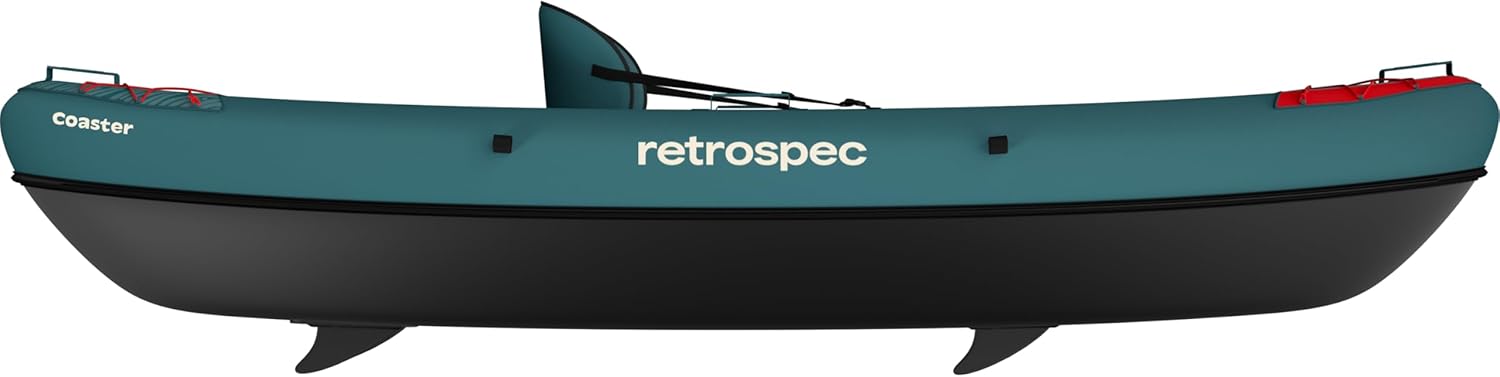 Retrospec Coaster Single & Tandem Inflatable Kayak 3 Retrospec Coaster Single & Tandem Inflatable Kayak - Image 3