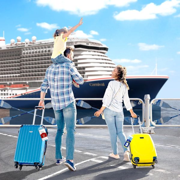 8 Pack Cruise Luggage Tag Holder, Cruise Essentials 2025 for NCL, Princess, Carn... - Image 5