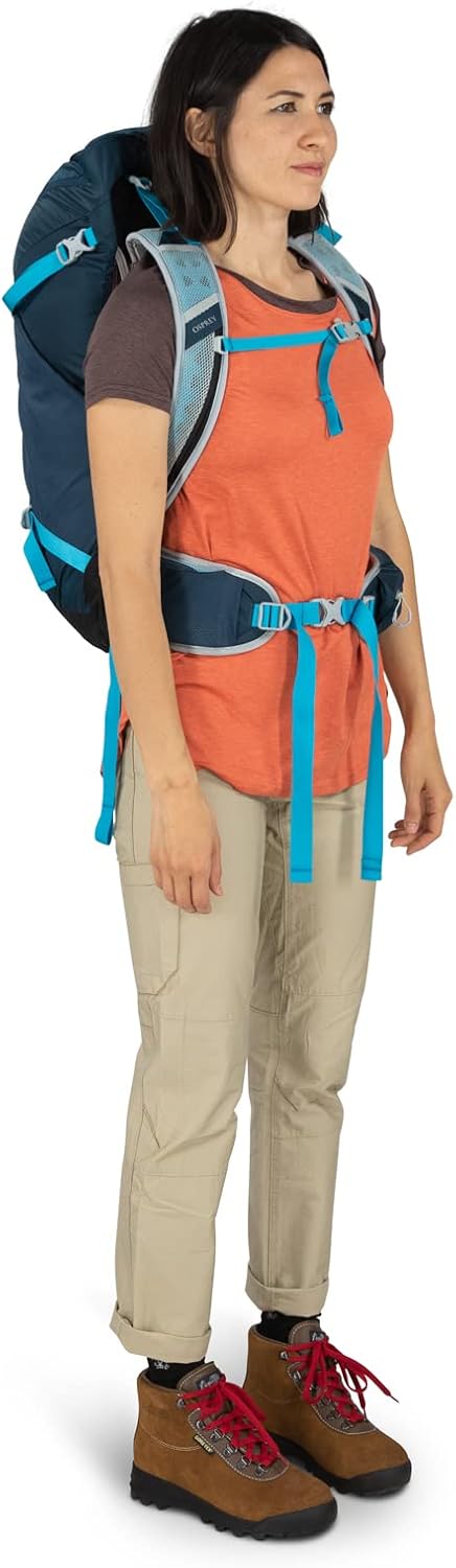 Osprey Hikelite 32L Unisex Hiking Backpack, Tan Concrete, Medium/Large 5 Osprey Hikelite 32L Unisex Hiking Backpack, Tan Concrete, Medium/Large - Image 5