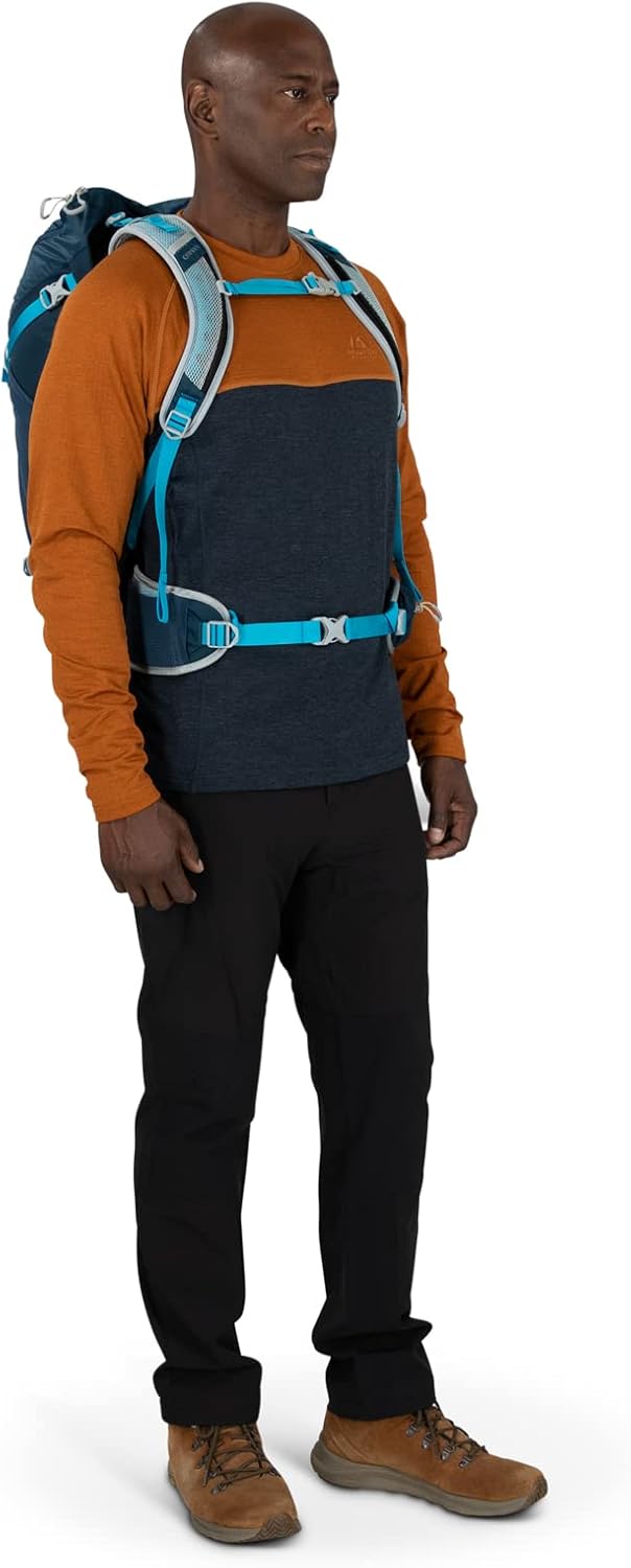 Osprey Hikelite 32L Unisex Hiking Backpack, Tan Concrete, Medium/Large 6 Osprey Hikelite 32L Unisex Hiking Backpack, Tan Concrete, Medium/Large - Image 9