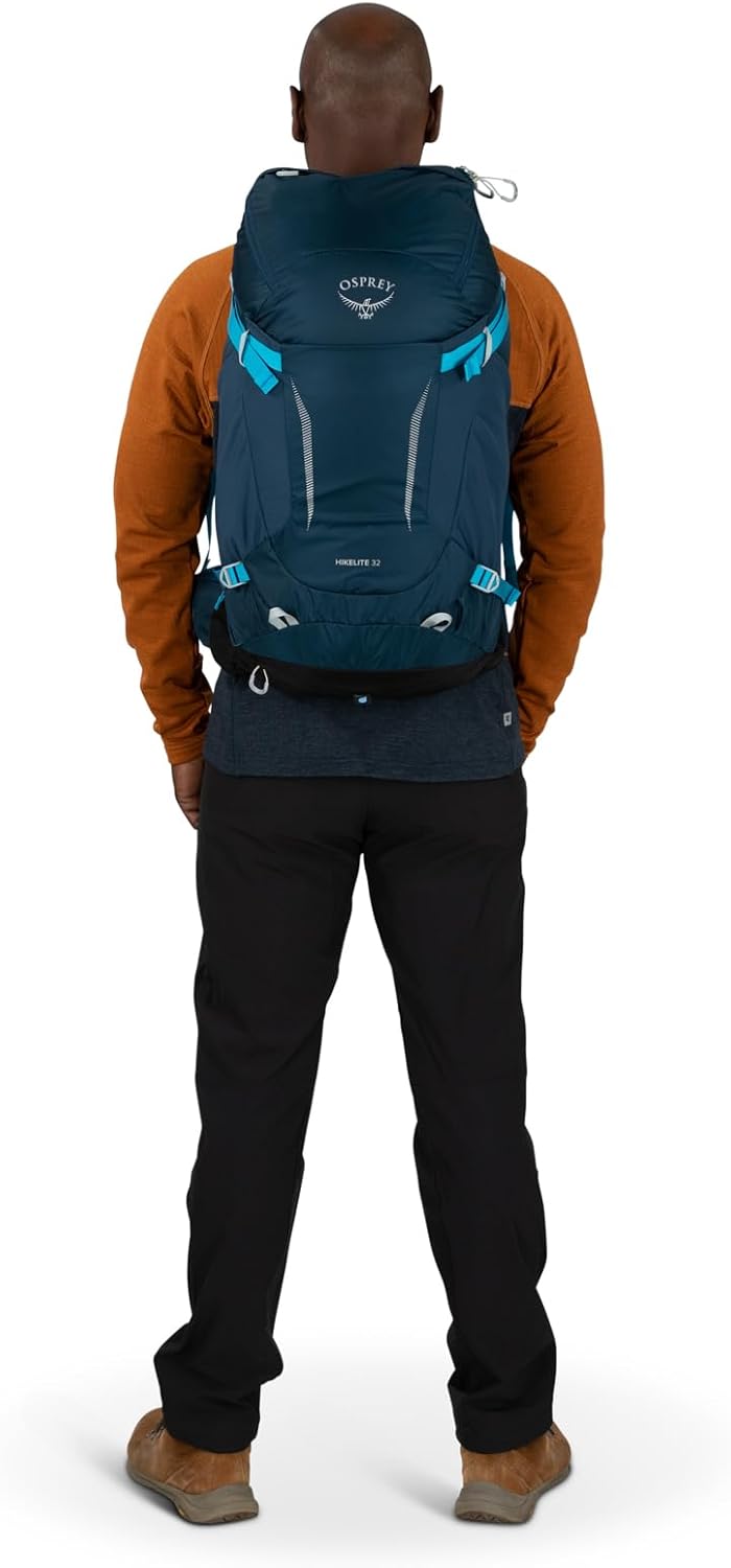 Osprey Hikelite 32L Unisex Hiking Backpack, Tan Concrete, Medium/Large 7 Osprey Hikelite 32L Unisex Hiking Backpack, Tan Concrete, Medium/Large - Image 12