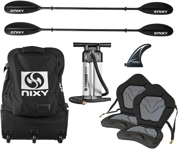 NIXY Tahoe Inflatable Kayak - Premium 2 Person Kayak Durable Design for Two Adul... - Image 4