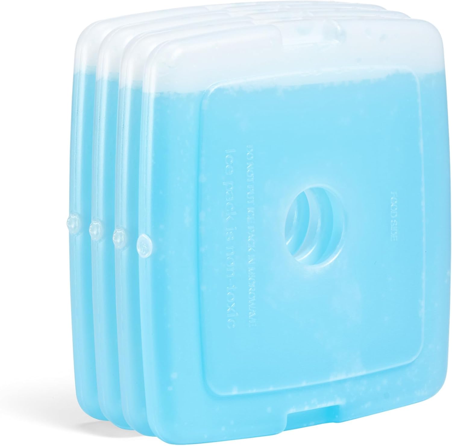 Cool Coolers by Fit & Fresh Slim Ice Packs, Quick Freeze, Space-Saving, Reusable... 4 Cool Coolers by Fit & Fresh Slim Ice Packs, Quick Freeze, Space-Saving, Reusable... - Image 4