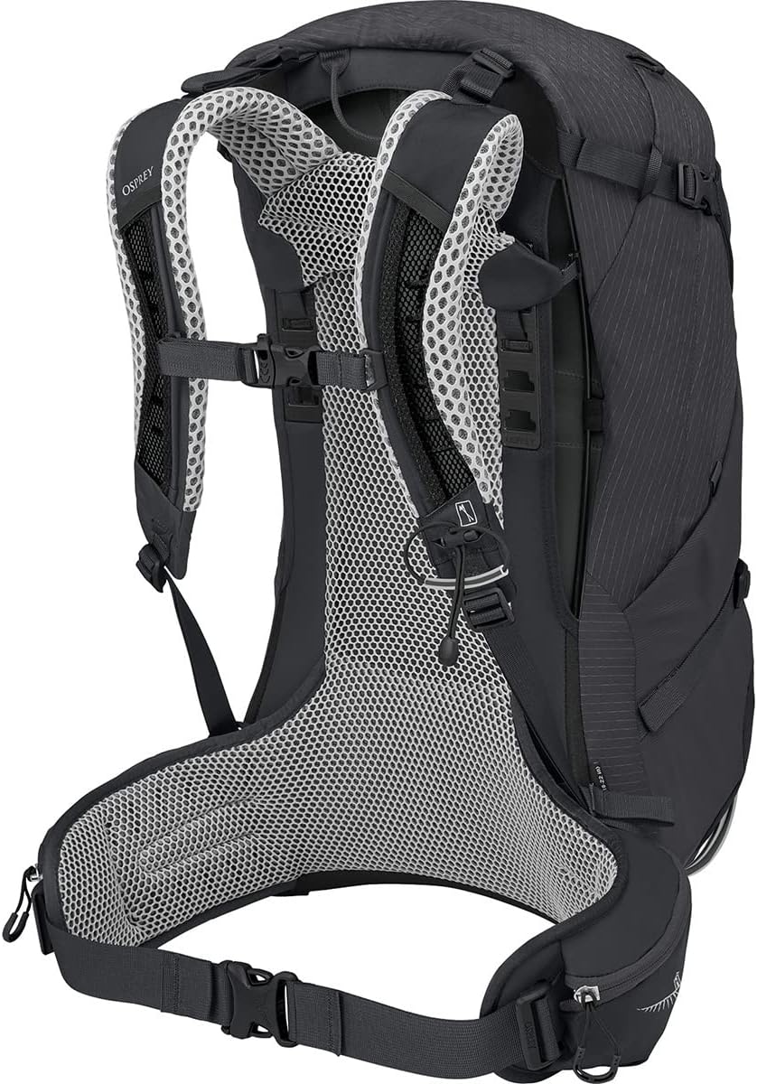 Osprey Stratos 34L Men's Hiking Backpack, Tunnel Vision Grey 3 Osprey Stratos 34L Men's Hiking Backpack, Tunnel Vision Grey - Image 3