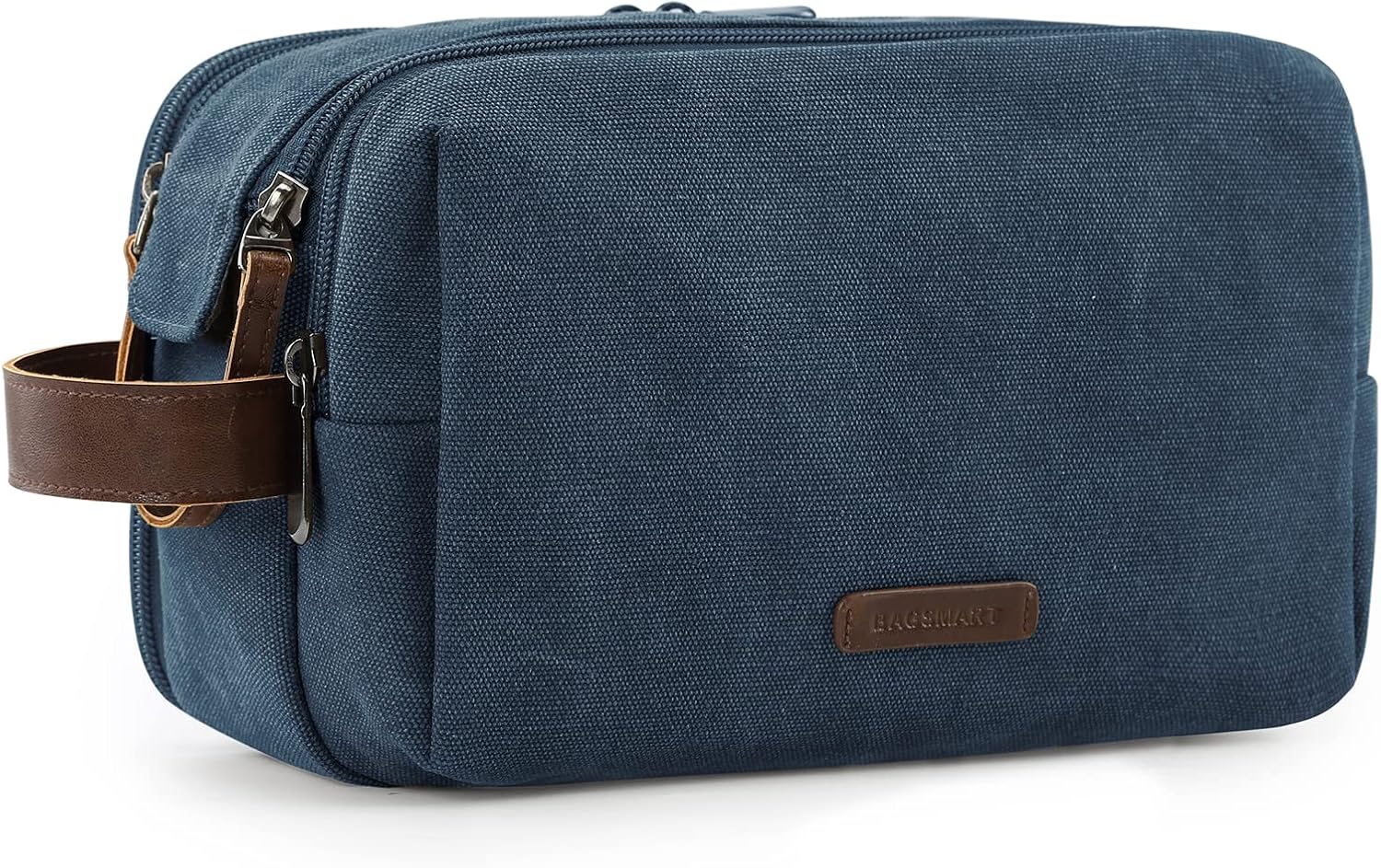 BAGSMART Toiletry Bag for Men, Canvas Travel Toiletry Organizer Dopp Kit Water-r... 2 BAGSMART Toiletry Bag for Men, Canvas Travel Toiletry Organizer Dopp Kit Water-r... - Image 2