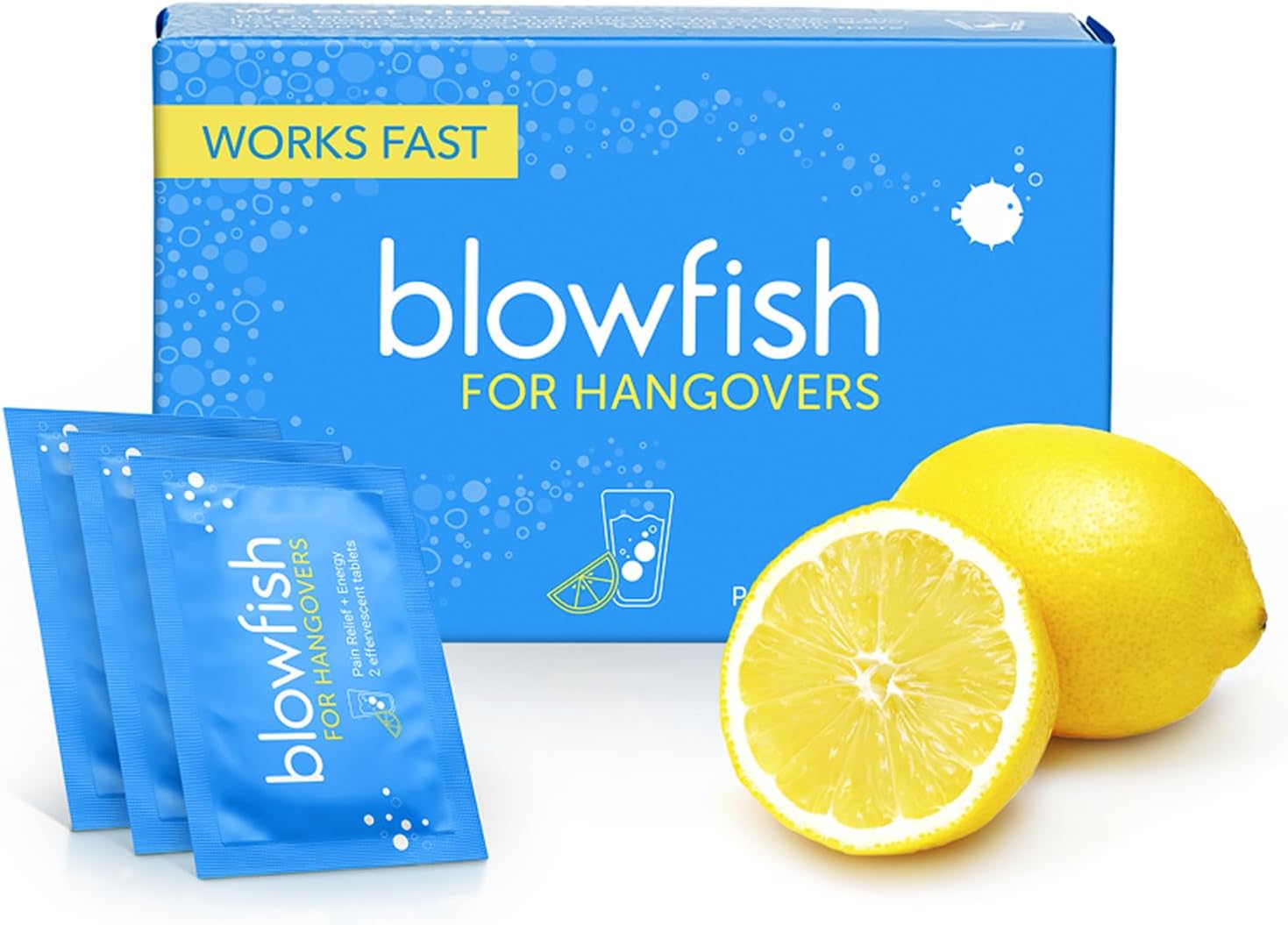 Blowfish for Hangovers - Fast Hangover Relief in 15 Minutes | Headache Relief, E... 2 Blowfish for Hangovers - Fast Hangover Relief in 15 Minutes | Headache Relief, E... - Image 2