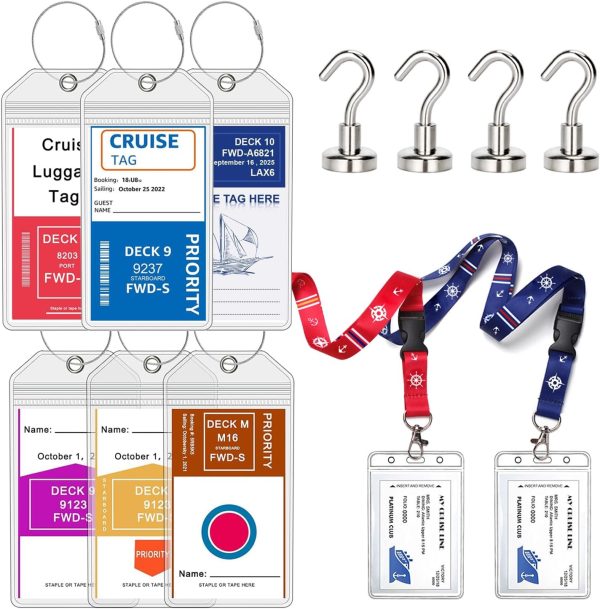 Cruise Ship Essentials,Luggage Tags for Carnival and Royal Caribbean Luggage tag... - Image 2
