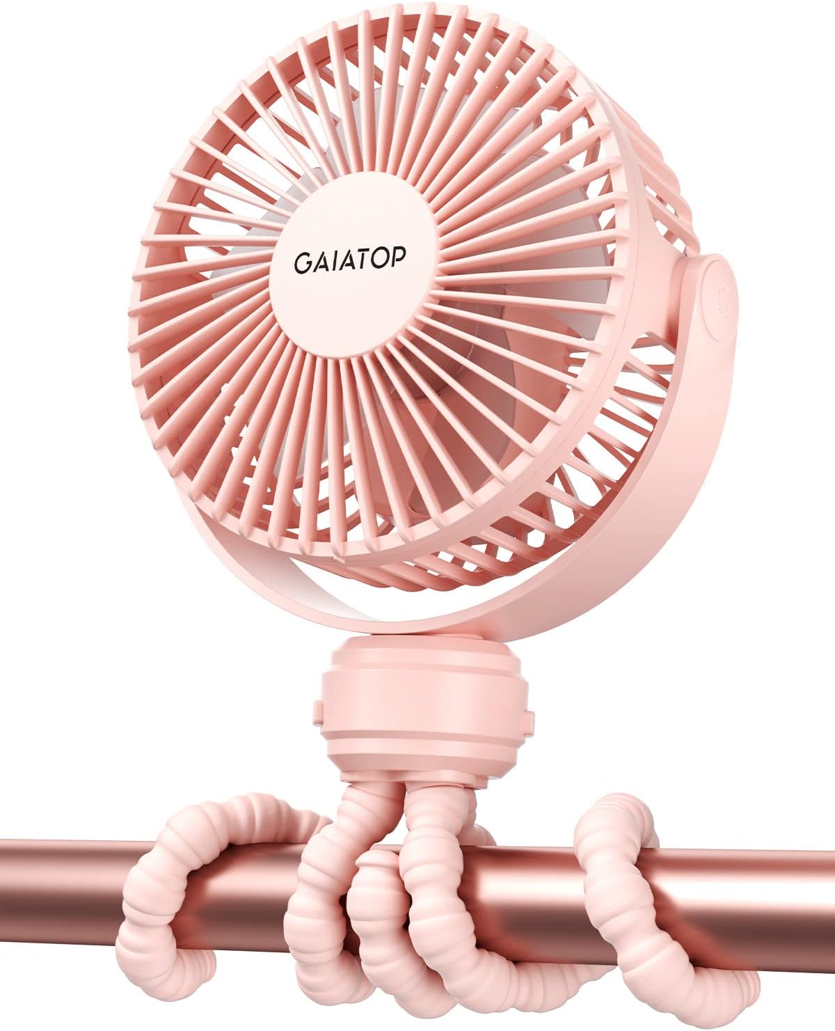 Gaiatop Mini Portable Stroller Fan, Battery Operated Small Clip on Fan, Detachab... 2 Gaiatop Mini Portable Stroller Fan, Battery Operated Small Clip on Fan, Detachab... - Image 2
