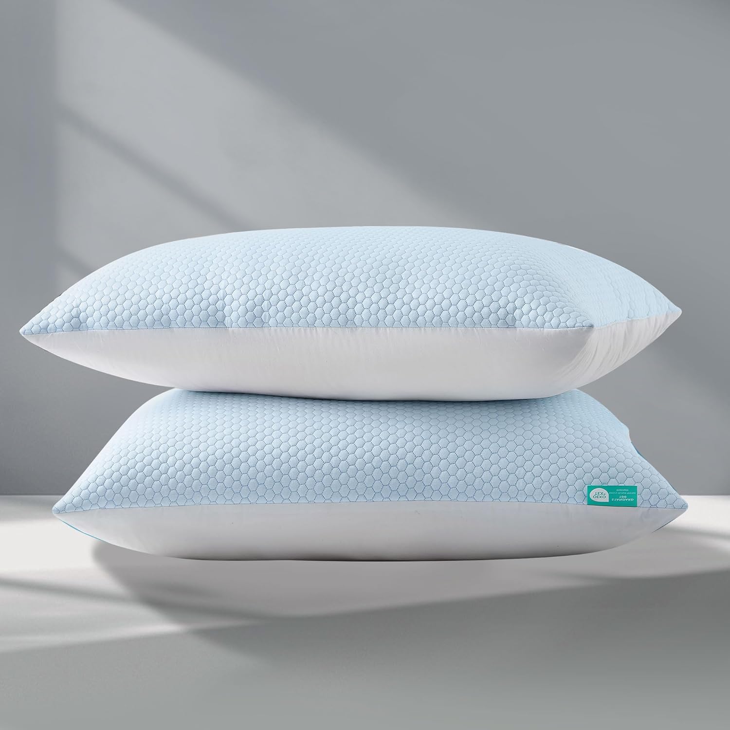 Hotel Grand Medium Firm Queen Size Hotel Collection Luxury Bed Pillows Set of 2 ... 2 Hotel Grand Medium Firm Queen Size Hotel Collection Luxury Bed Pillows Set of 2 ... - Image 2