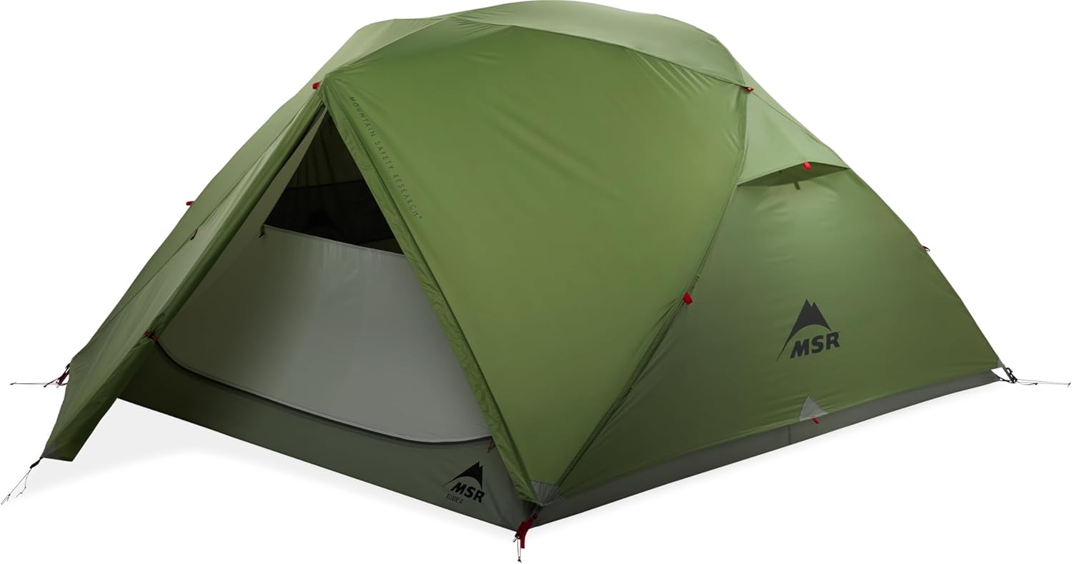 MSR Elixir 4-Person Lightweight Backpacking Tent 2 MSR Elixir 4-Person Lightweight Backpacking Tent - Image 2