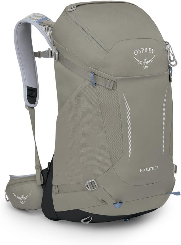 Osprey Hikelite 32L Unisex Hiking Backpack, Tan Concrete, Medium/Large - Image 2