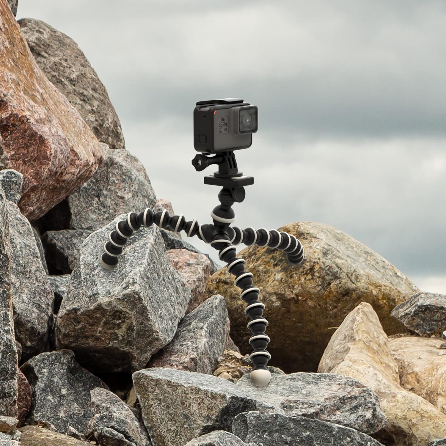 Digicharge 10‘’ Octopus Flexible Tripod Camera + Action Cam Mount Stand, Compati... 3 Digicharge 10‘’ Octopus Flexible Tripod Camera + Action Cam Mount Stand, Compati... - Image 3