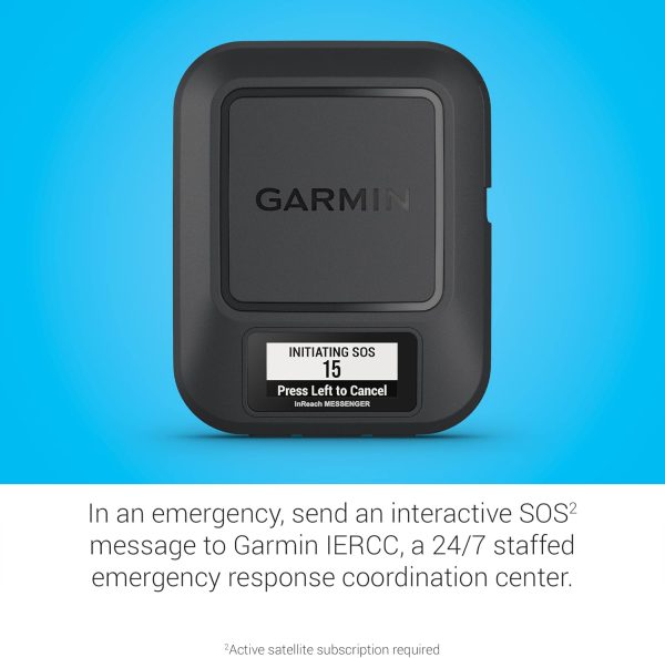 Garmin inReach® Messenger Handheld Satellite Communicator, Global Two-Way Messag... - Image 5