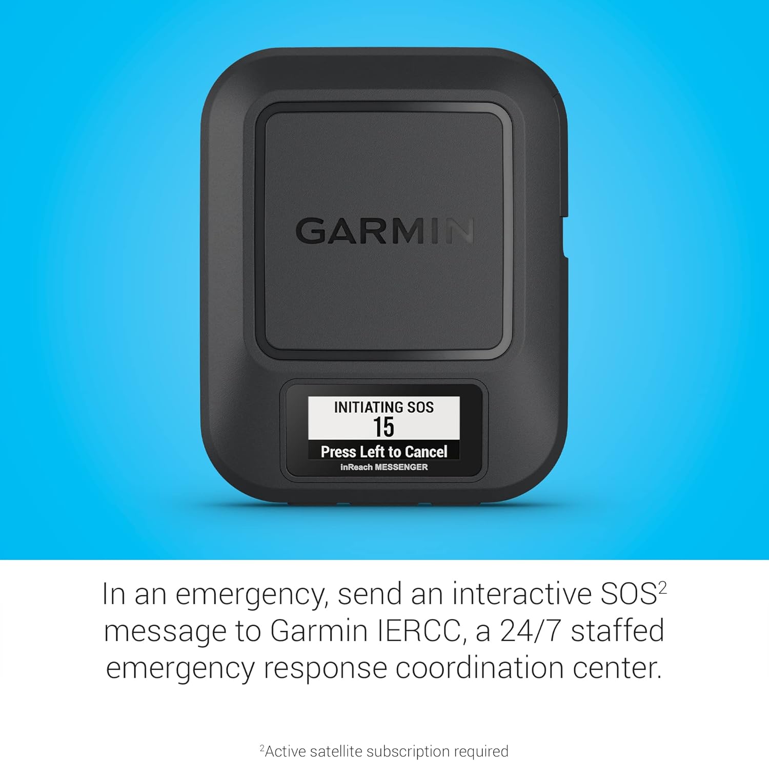 Garmin inReach® Messenger Handheld Satellite Communicator, Global Two-Way Messag... 5 Garmin inReach® Messenger Handheld Satellite Communicator, Global Two-Way Messag... - Image 5