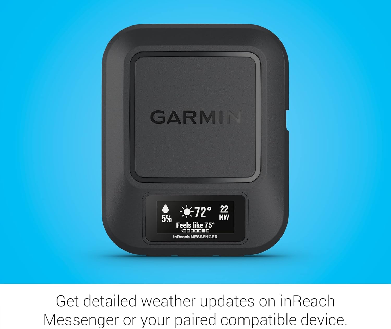 Garmin inReach® Messenger Handheld Satellite Communicator, Global Two-Way Messag... 6 Garmin inReach® Messenger Handheld Satellite Communicator, Global Two-Way Messag... - Image 6