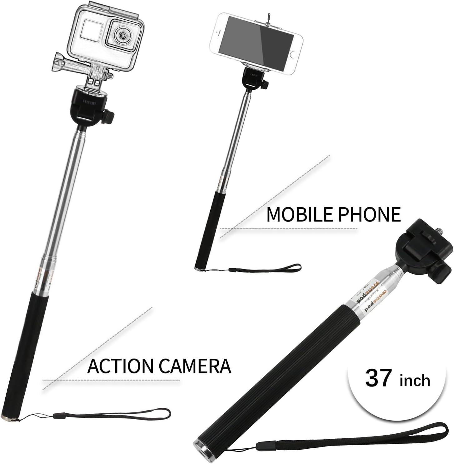 SHOOT 10-in-1 Accessory Kit for GoPro Accessories,Action Camera Accessories for ... 6 SHOOT 10-in-1 Accessory Kit for GoPro Accessories,Action Camera Accessories for ... - Image 6