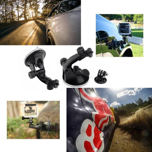SHOOT 10-in-1 Accessory Kit for GoPro Accessories,Action Camera Accessories for ... - Image 7