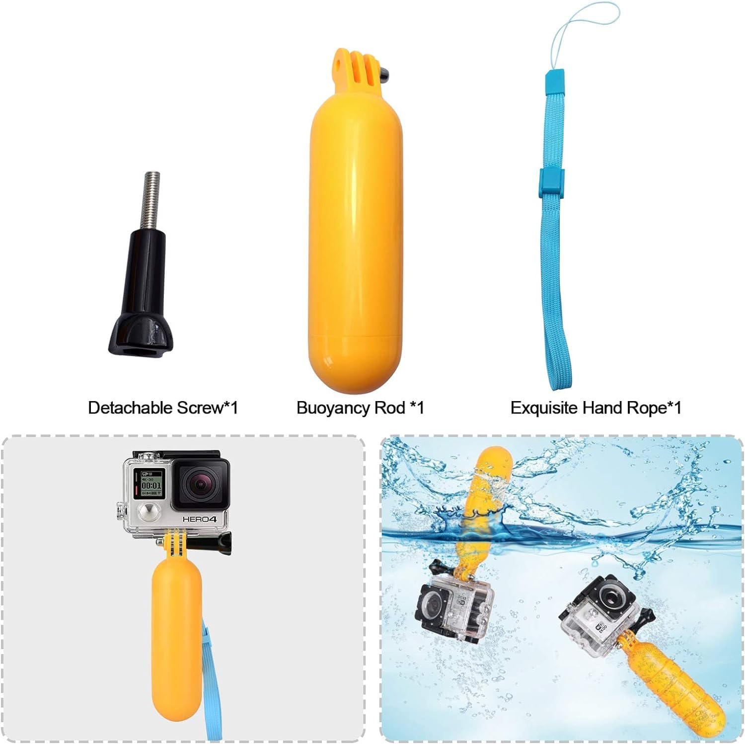 SHOOT 10-in-1 Accessory Kit for GoPro Accessories,Action Camera Accessories for ... 8 SHOOT 10-in-1 Accessory Kit for GoPro Accessories,Action Camera Accessories for ... - Image 8
