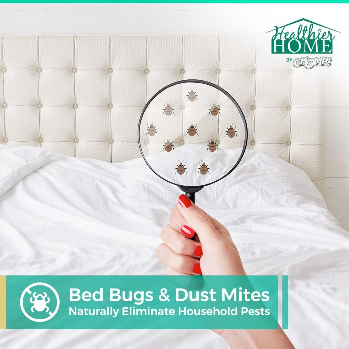 CHOMP! Travel Size Bed Bug & Insect Repellent, Natural, TSA Approved Indoor Pest... 3 CHOMP! Travel Size Bed Bug & Insect Repellent, Natural, TSA Approved Indoor Pest... - Image 3