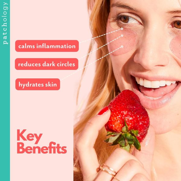Patchology Serve Chilled Rosé Hydrating Under Eye Patches – Hyaluronic Acid & An... - Image 4