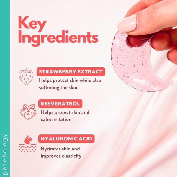 Patchology Serve Chilled Rosé Hydrating Under Eye Patches – Hyaluronic Acid & An... - Image 5