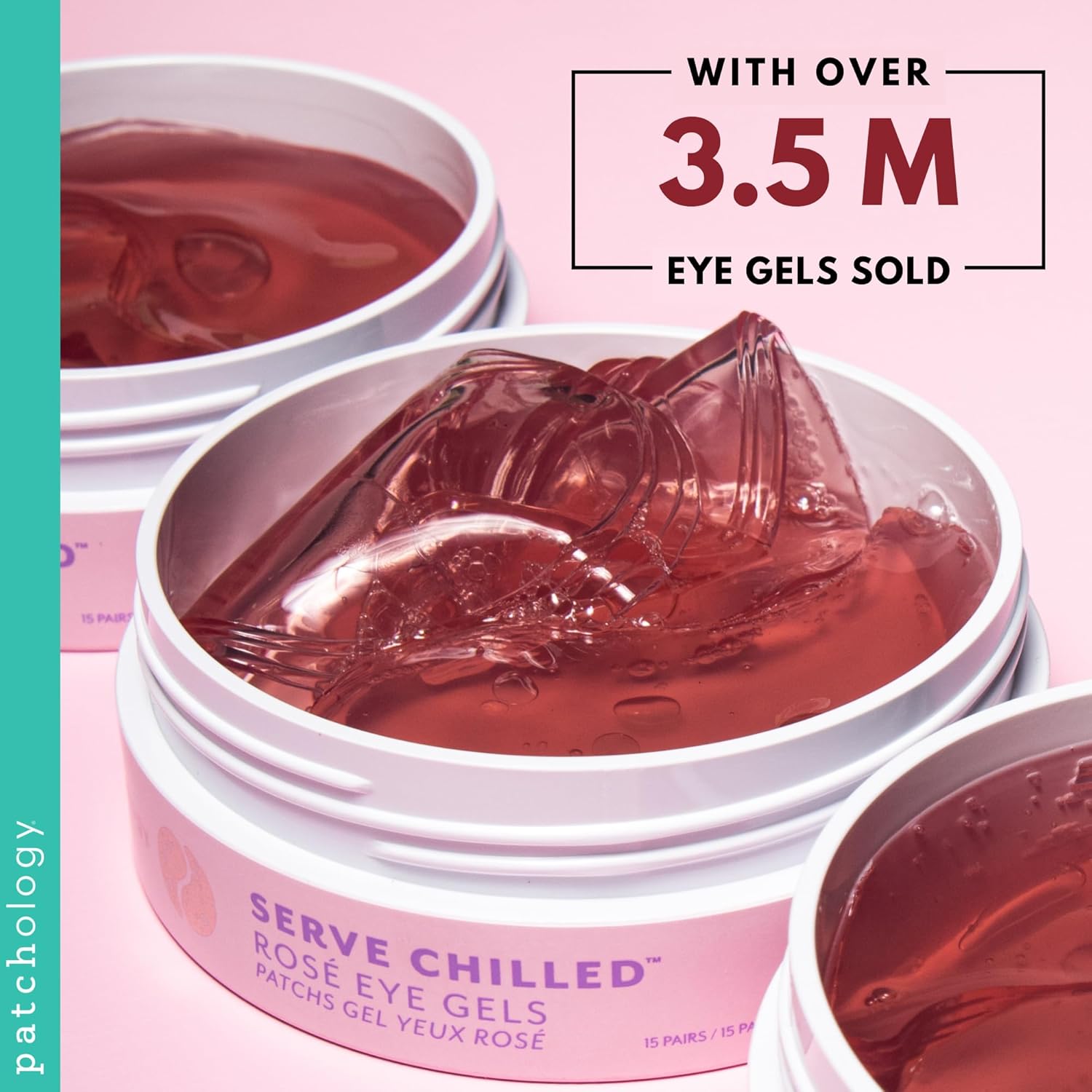 Patchology Serve Chilled Rosé Hydrating Under Eye Patches – Hyaluronic Acid & An... 9 Patchology Serve Chilled Rosé Hydrating Under Eye Patches – Hyaluronic Acid & An... - Image 9