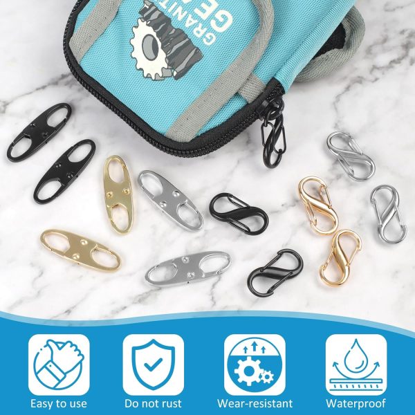 Phinus Lock Combo, Total 21PCS Clips Anti-Theft, Locks Anti-Theft for Luggage, C... - Image 6