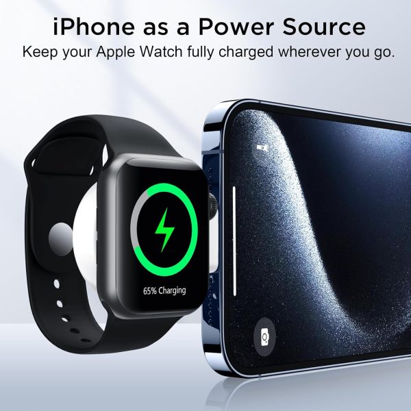 𝟐𝟎𝟐𝟓 𝐔𝐩𝐠𝐫𝐚𝐝𝐞 for Apple Watch Charger,Magnetic Portable iWatch Charger USB C&USB ... - Image 6