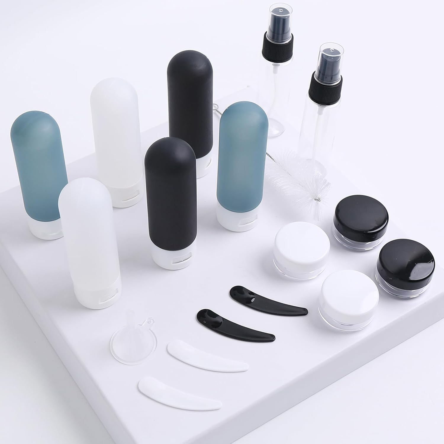20 Pack Travel Bottles Set for Toiletries TSA Approved Leak Proof Travel Size Co... 6 20 Pack Travel Bottles Set for Toiletries TSA Approved Leak Proof Travel Size Co... - Image 6