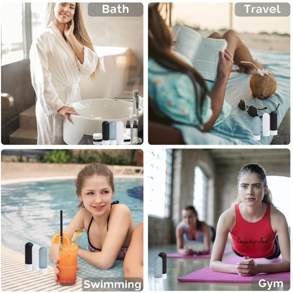 20 Pack Travel Bottles Set for Toiletries TSA Approved Leak Proof Travel Size Co... - Image 7